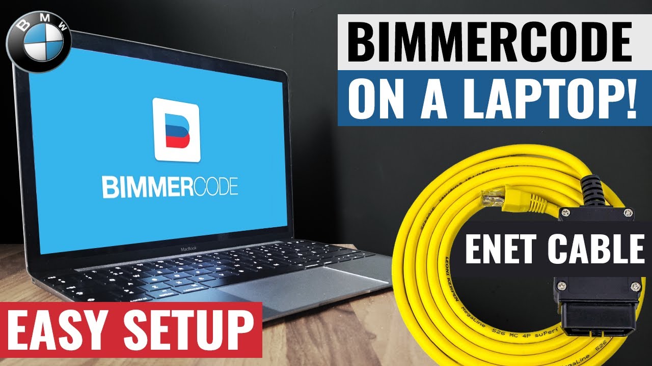 BimmerCode и BimmerLink с ноутбуком — простая настройка с помощью кабеля ENET
