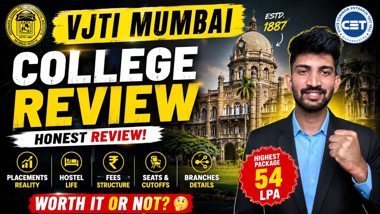 Is VJTI Mumbai Really Worth It ? Honest Review&rdquo;
