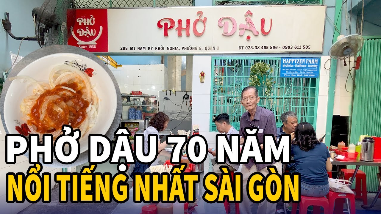 PHỞ DẬU trứ danh 70 năm – Vì sao người khen không ít, người chê cũng nhiều? || Sài Gòn