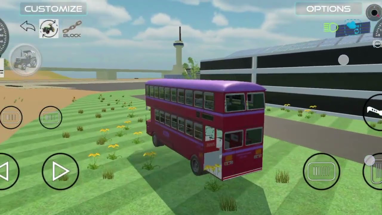 New delhi railway station to travel in airport in game indian vechile simulator3d #bus #auto #games 