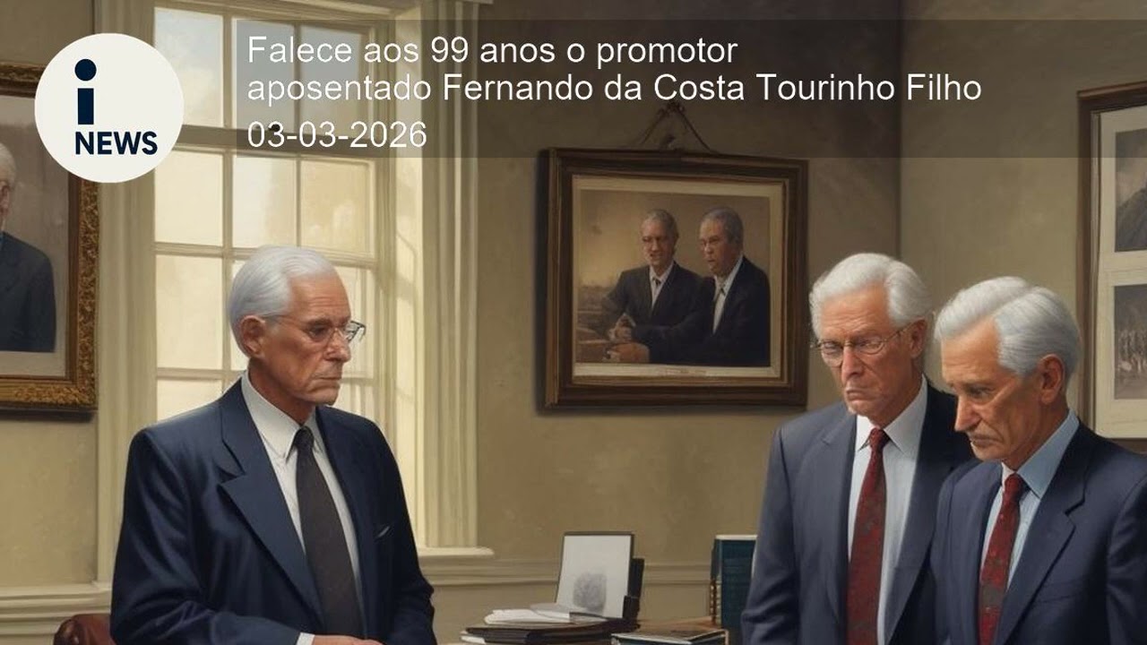 Falece aos 99 anos o promotor aposentado Fernando da Costa Tourinho Filho