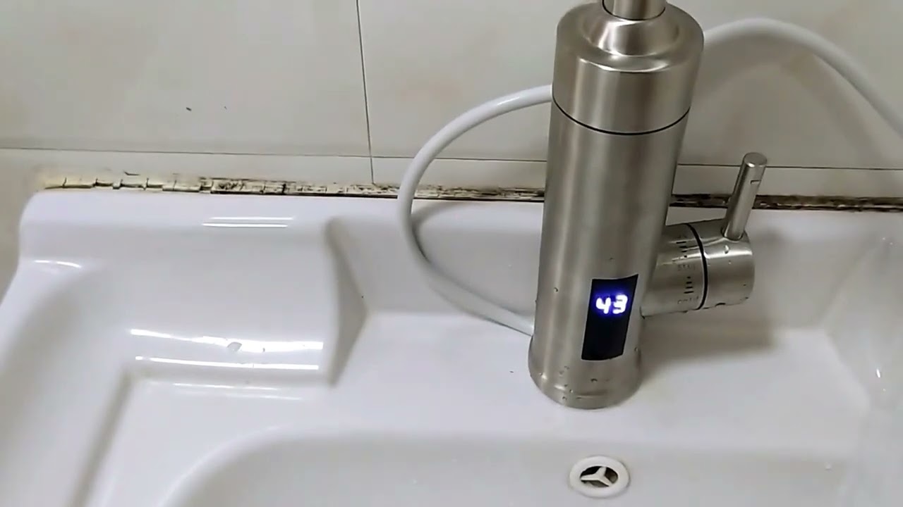 Aquecedor de &aacute;gua el&eacute;trico torneira da cozinha instant&acirc;nea