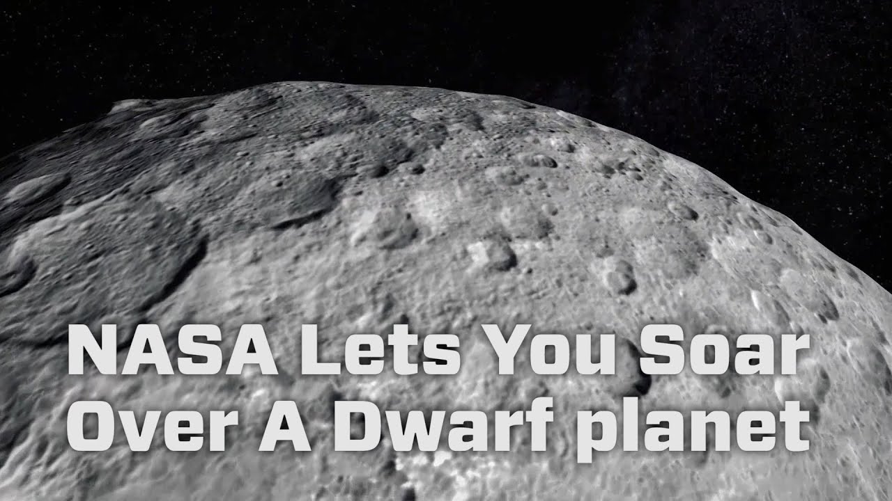 Soar Over A Dwarf Planet In This NASA Video