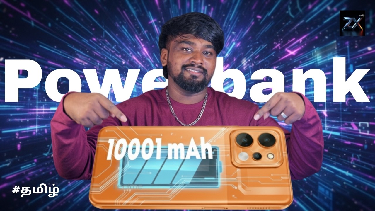 🔋10001mAh Battery Ah?😱No More Power Banks Needed⚡Realme P4 Power Overview | Zetechx Tamil🔥