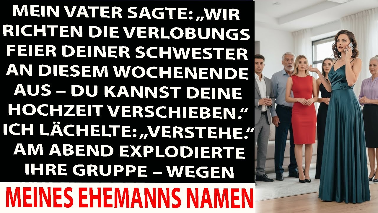 Sie wollten meine Hochzeit für meine Schwester verschieben – bis sie erfuhren, wer mein Mann war.