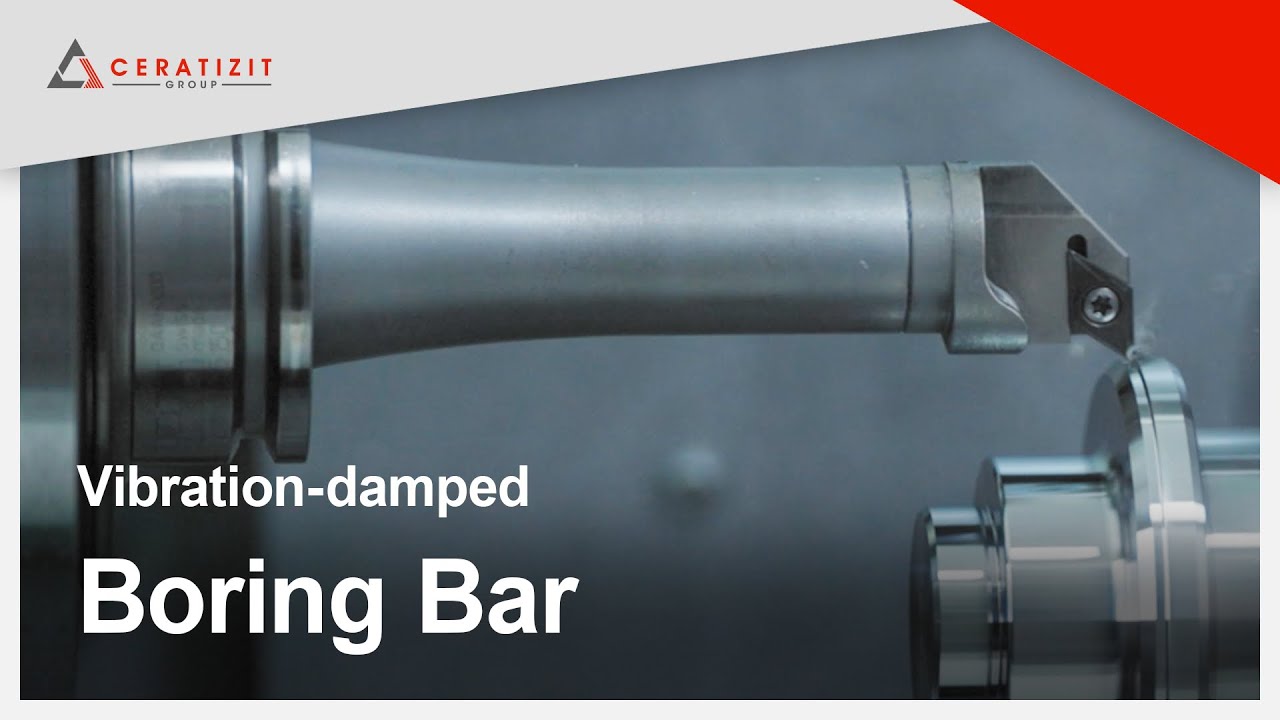 Vibration-damped Boring Bar:
