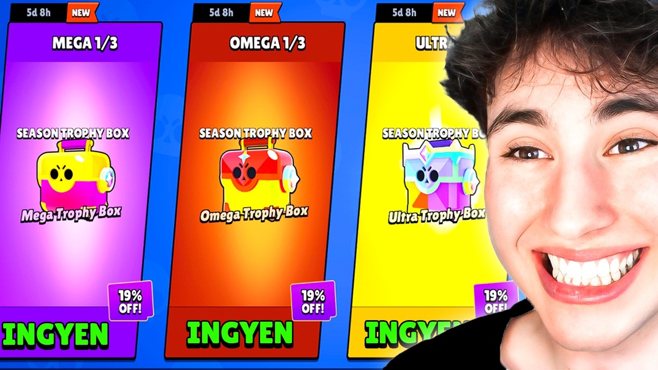 Megvettem Az Összes Trophy Boxot És Ezt Nyitottam Brawl Starsban!