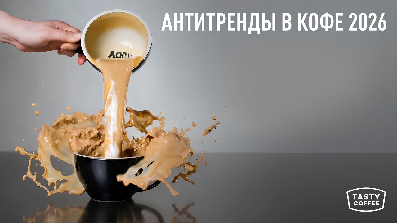 Старый кофе, платная вода и снобизм: антитренды в кофе 2026