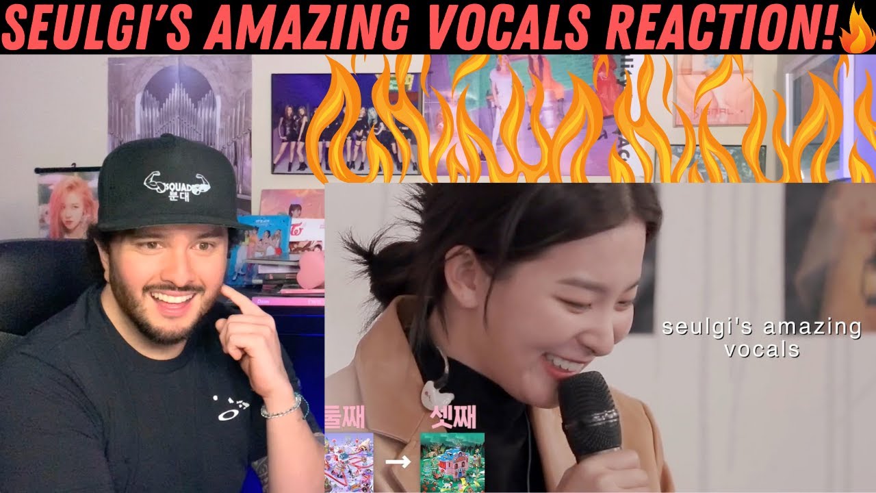 SEULGI's Amazing Vocals Reaction!