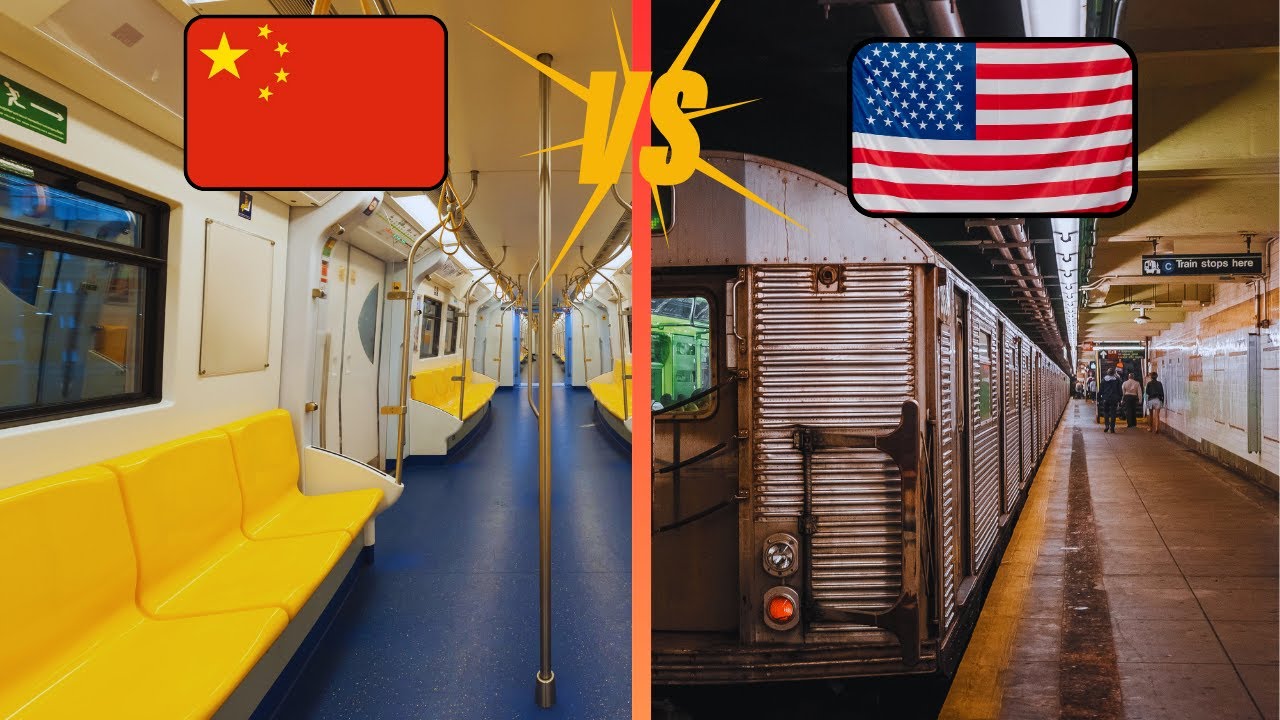 China's insane Subway system ( America Jealous)