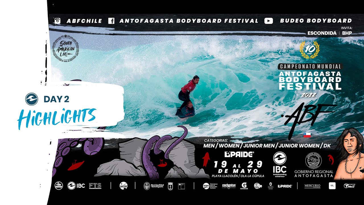 Highlights: Antofagasta Bodyboard Festival 2022 - Day 2