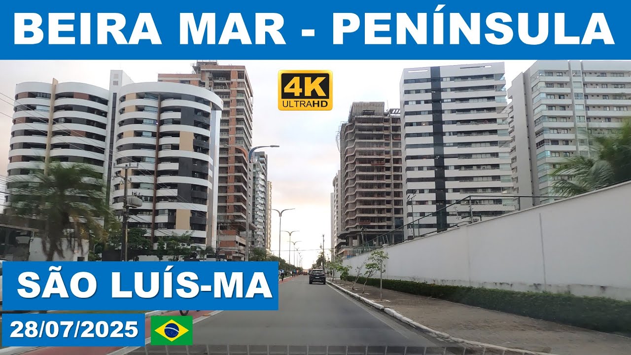 Camboa até a Península, Ponta D'Areia, São Luís, MA 28/07/2025