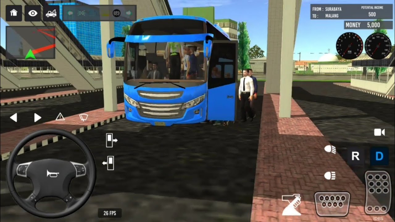 New real public transport bus driving gameplay - bus wala game