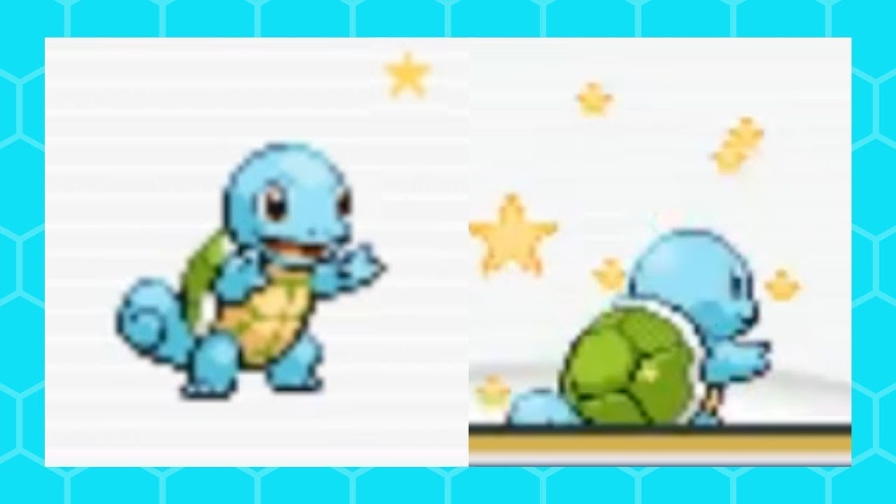 Live!! Shiny Squirtle after 10884 SRs in Leaf Green (full odds)