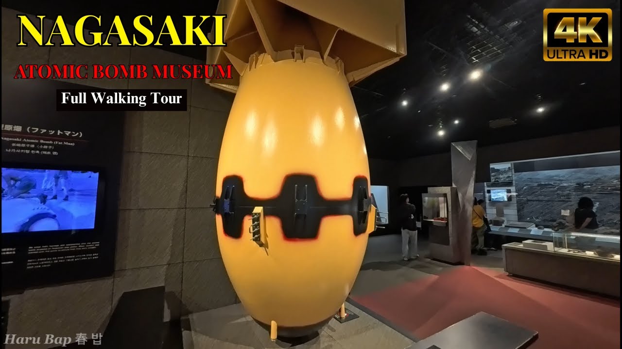 Historical Nagasaki Atomic Bomb Museum Walk | 長崎原爆資料館 | 2025 Peaceful Educational Tour 4K HDR