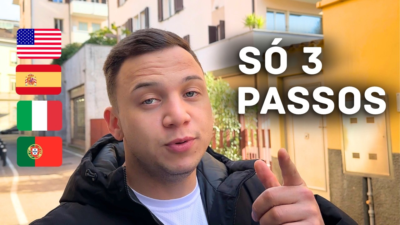 Os 3 passos que me fizeram falar 4 idiomas sozinho