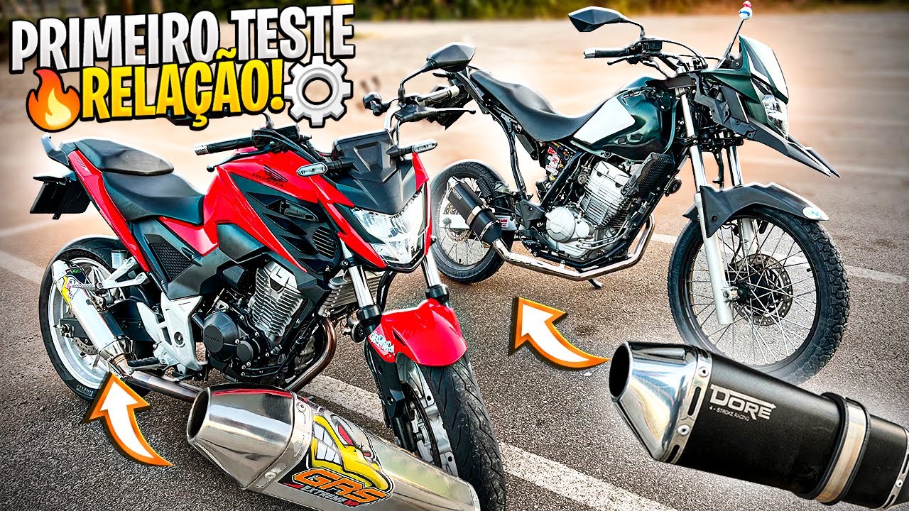 TWISTER 300 CONTRA XRE PREPARADA, TESTE RELA&Ccedil;&Atilde;O PASSO FINO - DEU BOM? 🤔