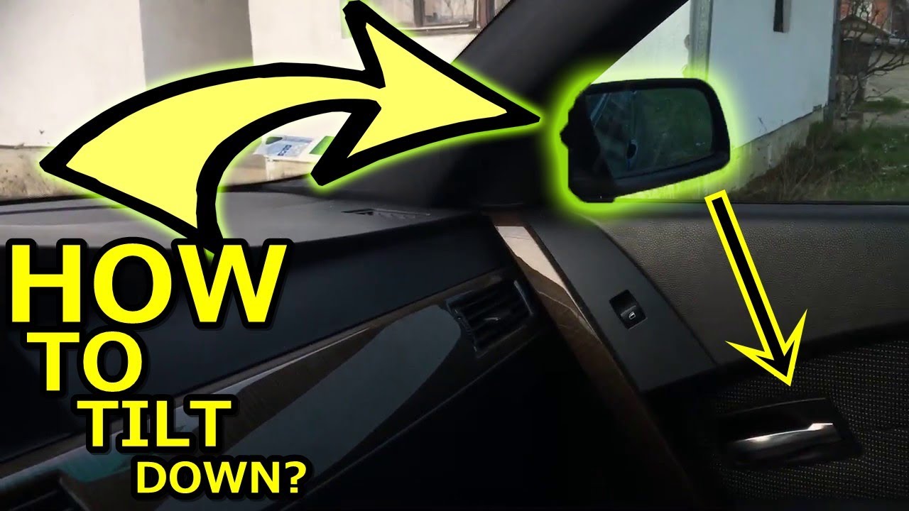 BMW Tips: How To Tilt Down Passenger Mirror While Going In Reverse?