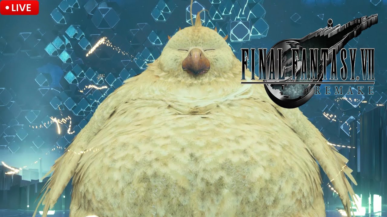30for30 Day 11| Final Fantasy 7 Remake! Fat Chocobo Crashed my PS5! pt 1