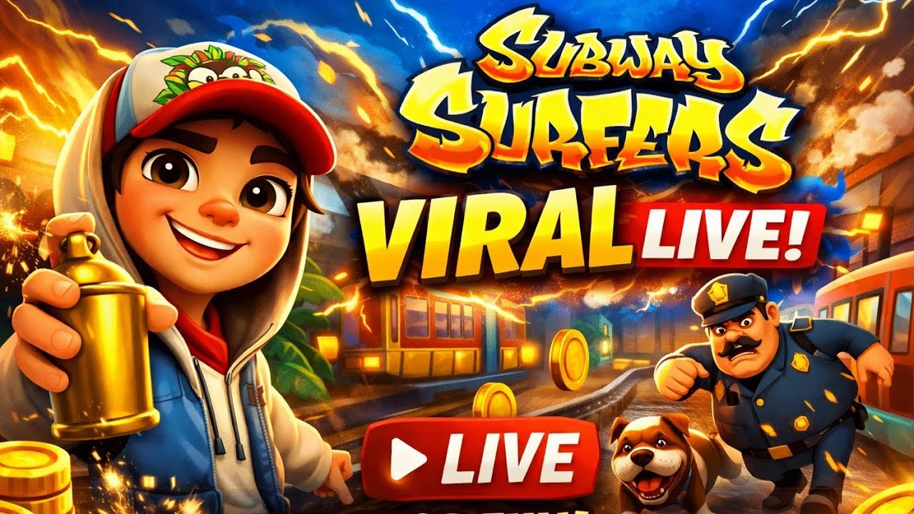 🔴 LIVE: Subway Surfers Endless Run | Can I Beat My Record?🤨
