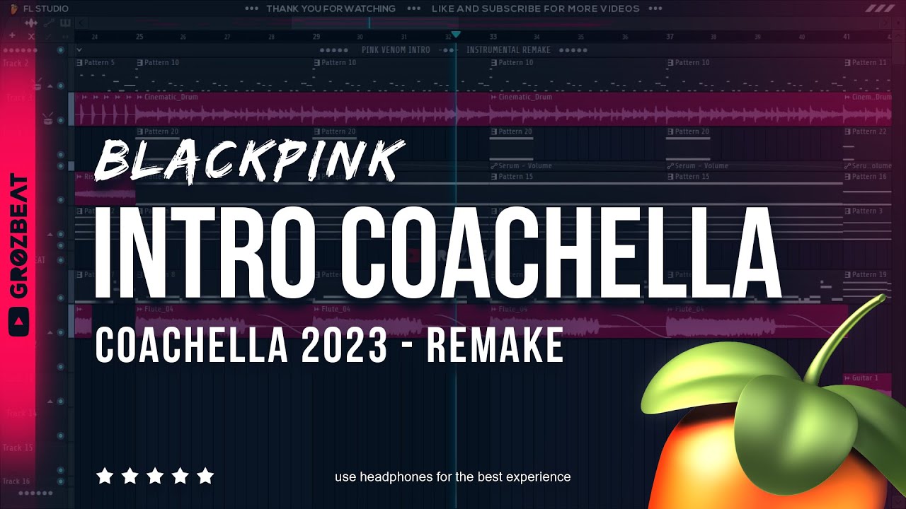 BLACKPINK - INTRO (Pink Venom) COACHELLA 2023 // Instrumental Remake 🔥
