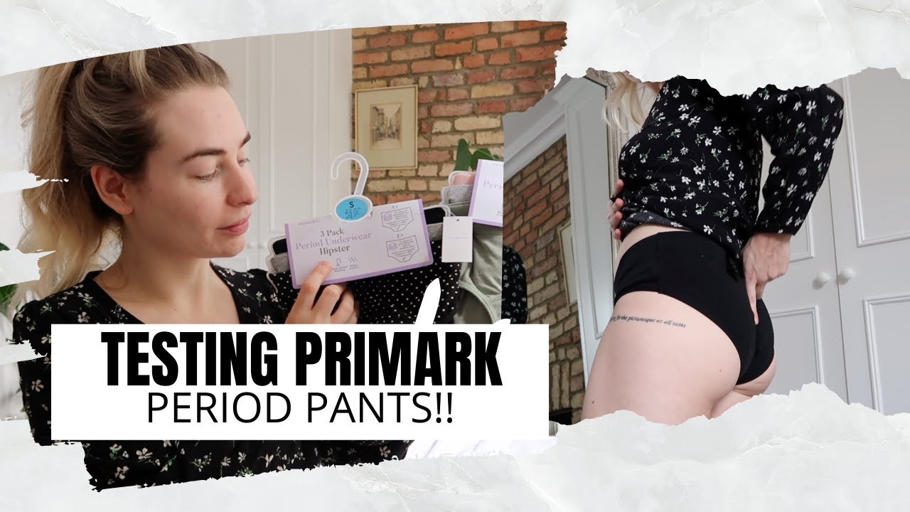 TESTING PRIMARK'S PERIOD PANTS!