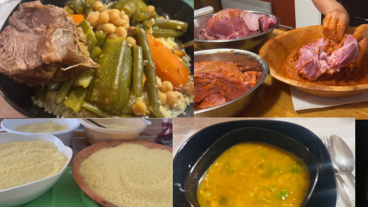 Couscous Kabyle et Chourba Frik Pour Beaucoup de Personnes