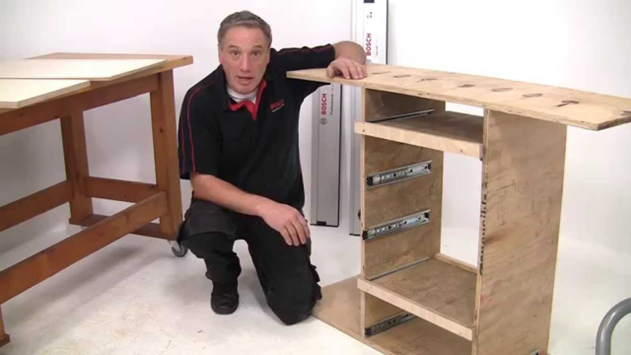 Build it with Bosch Project 6 Multi bench with L-Boxx storage Part 1