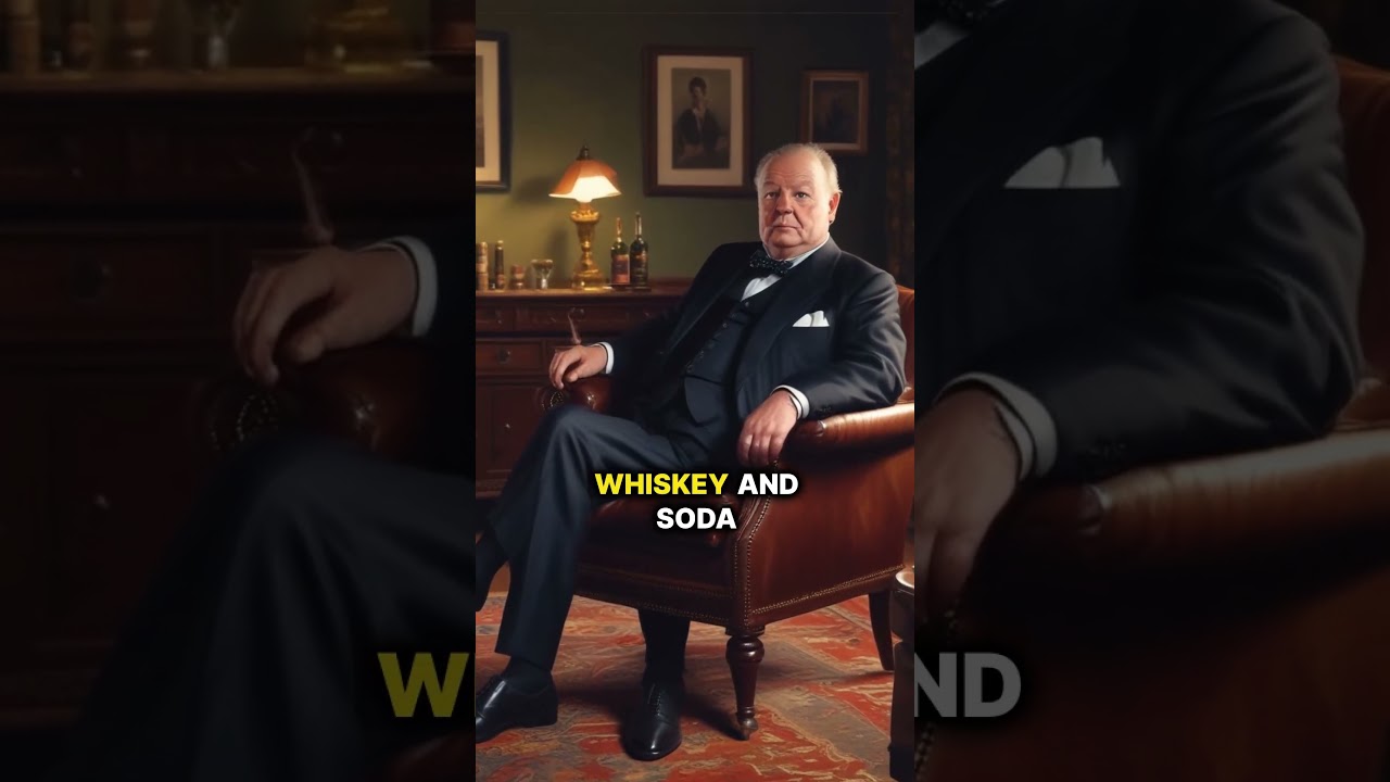 Churchill’s Unusual Daily Routine: Naps, Baths, and Whiskey 