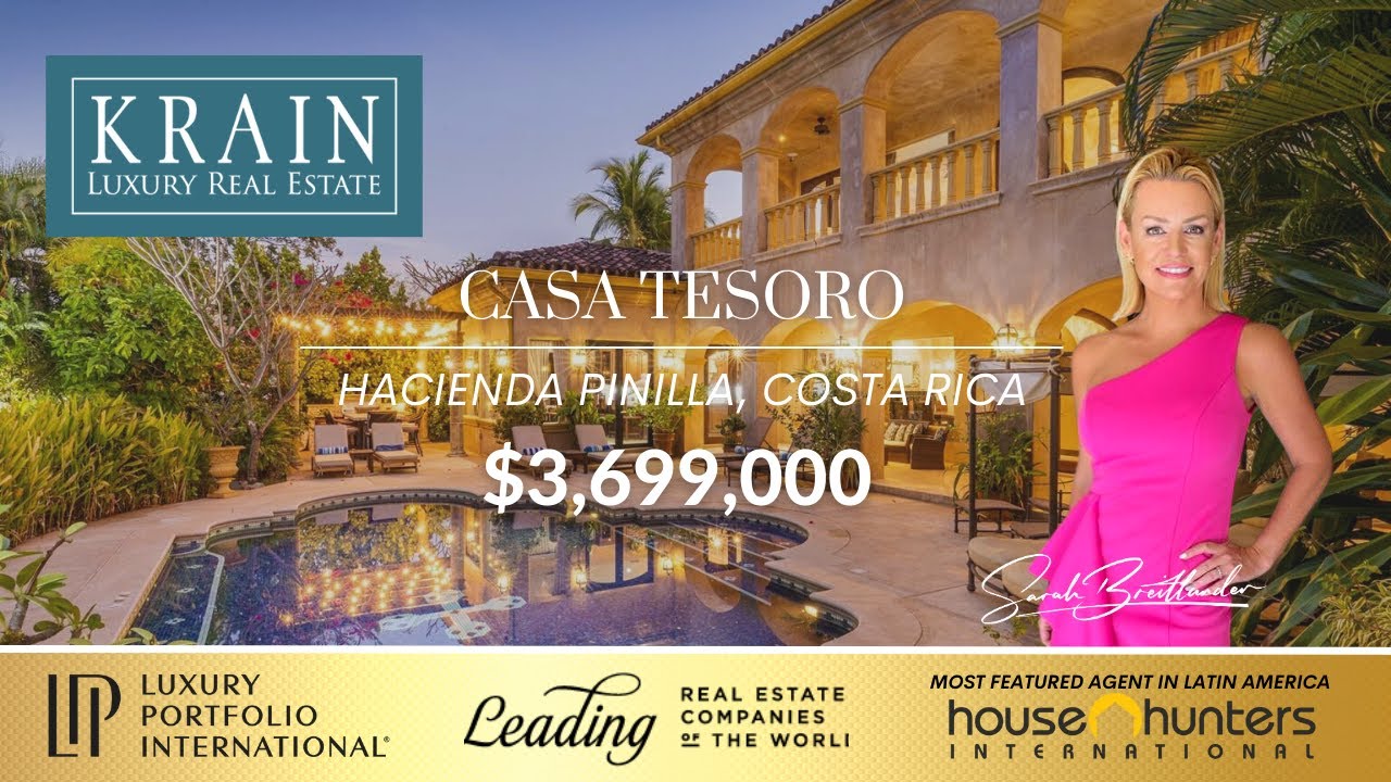 Touring this $3,699,000 6 Bedroom Home in Hacienda Pinilla Costa Rica
