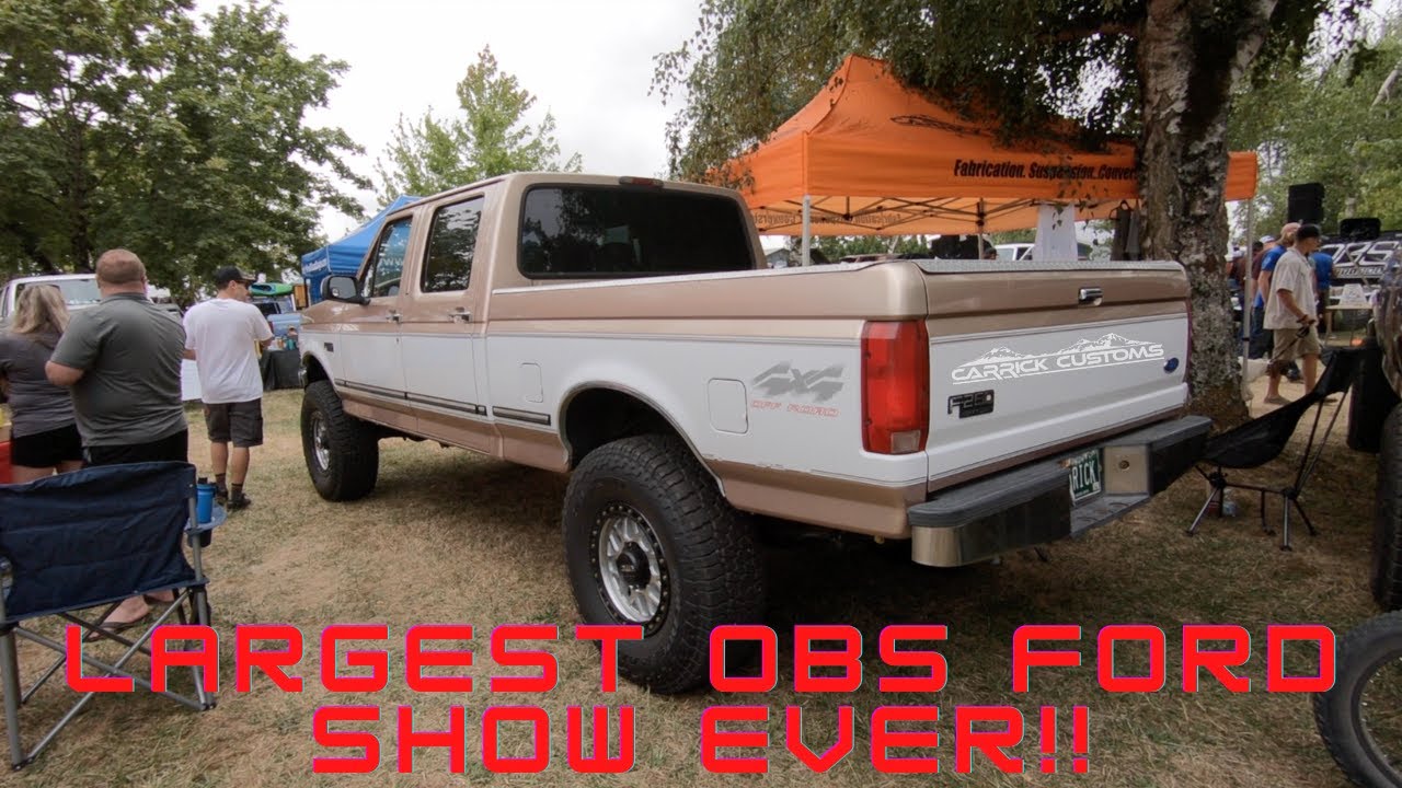 КРУПНЕЙШАЯ выставка грузовиков Ford OBS года!
