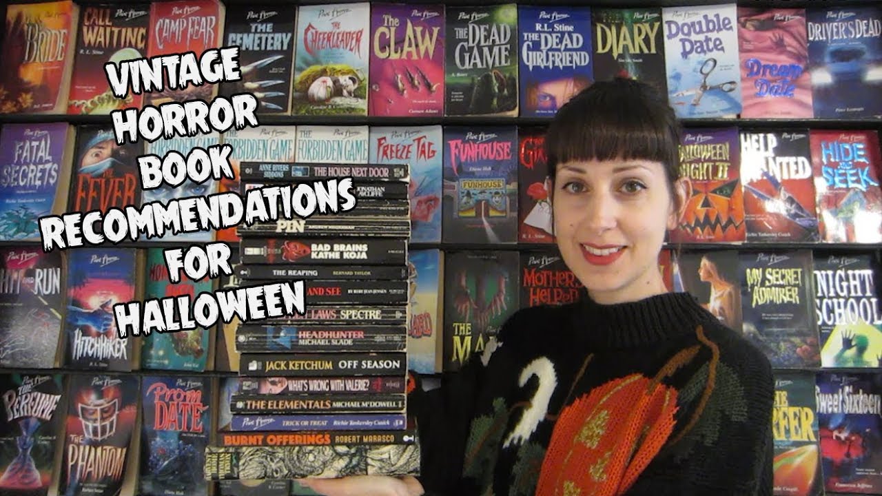 Vintage Horror Book Recommendations for Halloween!
