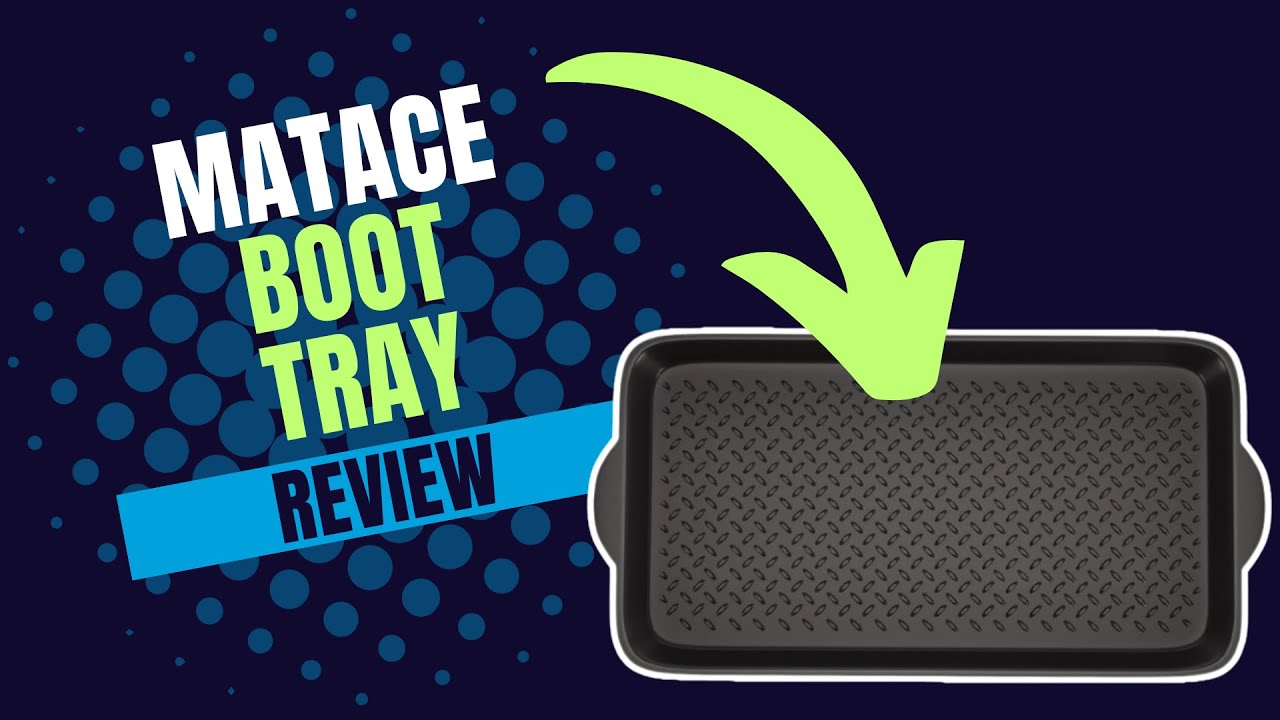 Matace Boot Tray. KEEP YOUR FLOORS DRY! EASY TO CLEAN!