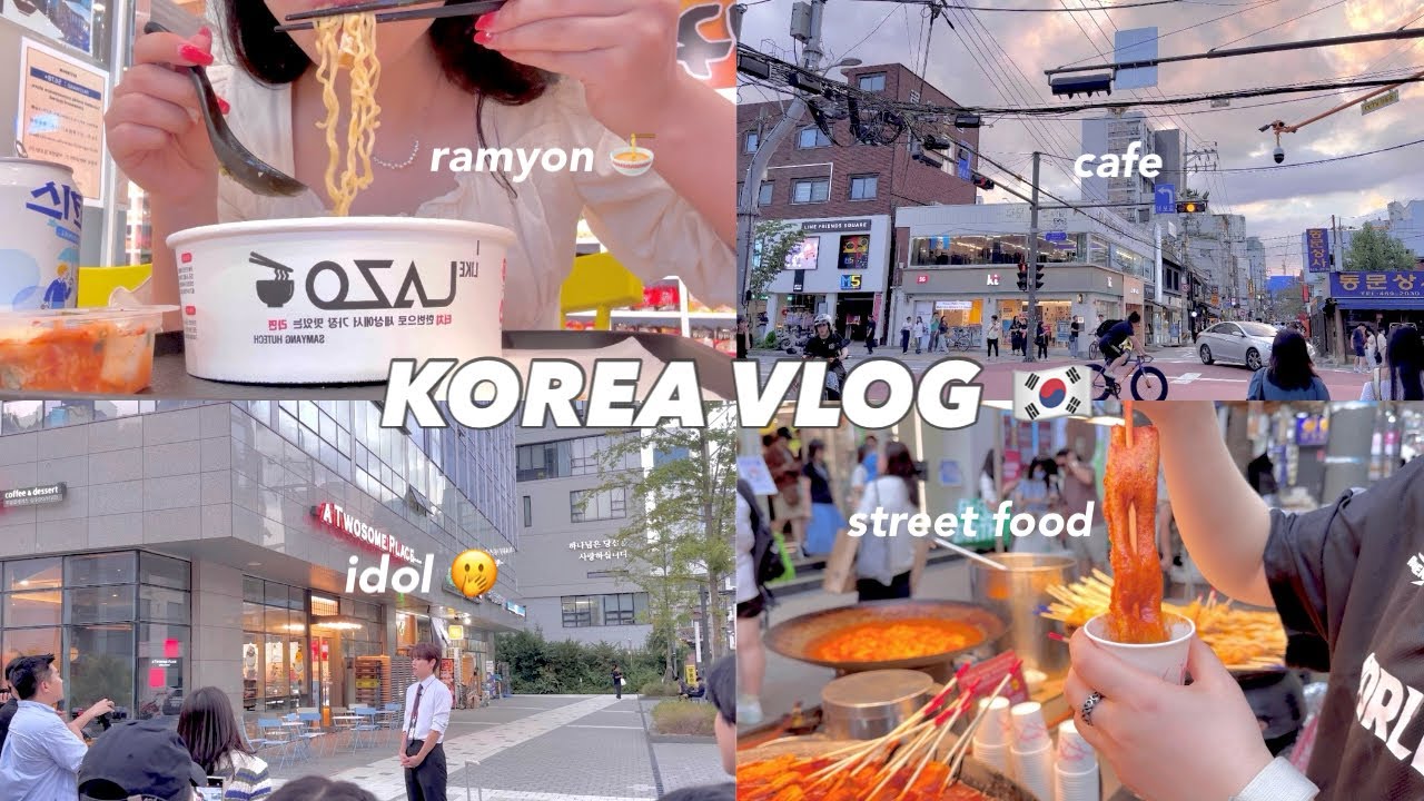 ВЛОГ О КОРЕЕ 🇰🇷🍜 | Покажу тебе лучшие места в Сеуле | TRIPLE Корея
