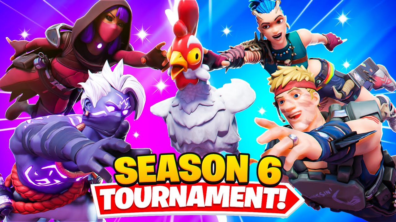 I Hosted a SEASON 6 Tournament for $100 in Fortnite... (new map)