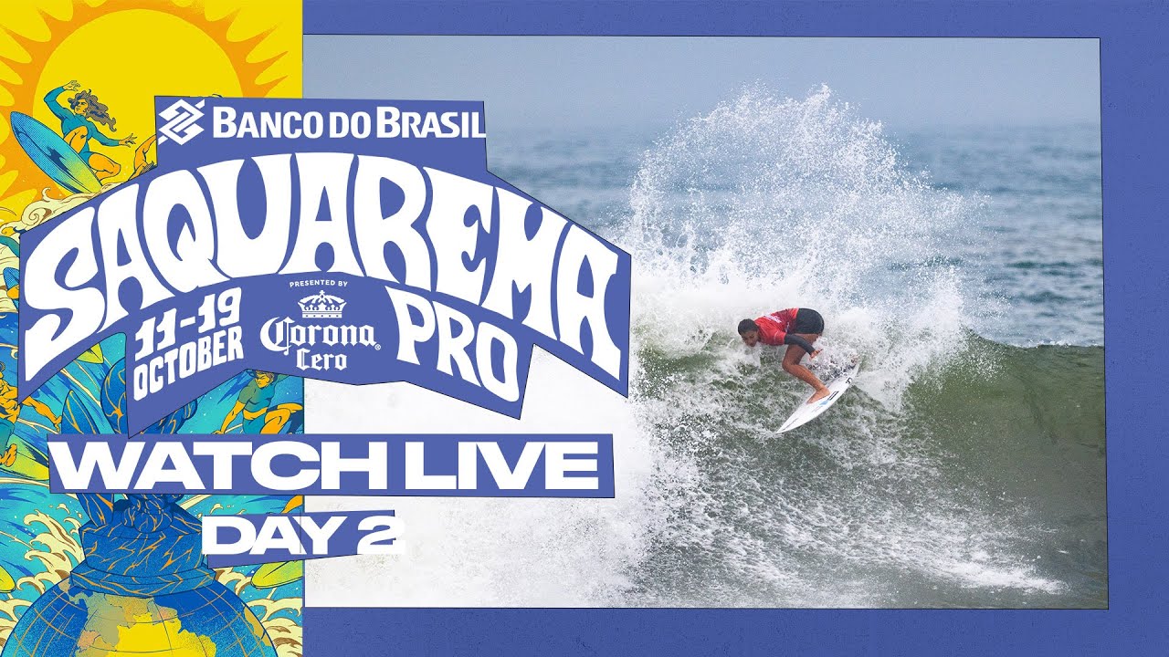 🔴 LIVE - Banco do Brasil Saquarema Pro presented by Corona Cero 2025 - Day 2