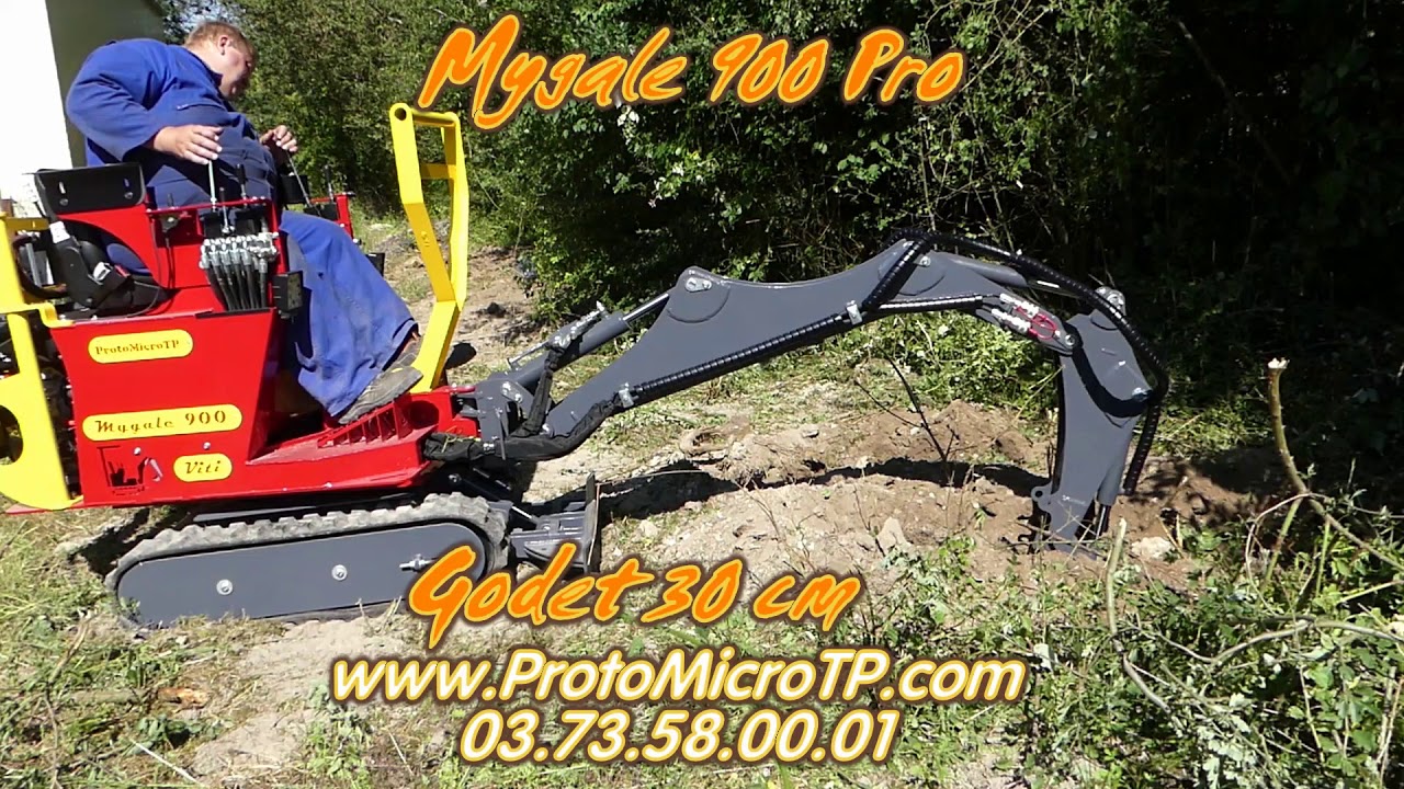 Micro Pelle Mygale 900 ProtoMicroTP