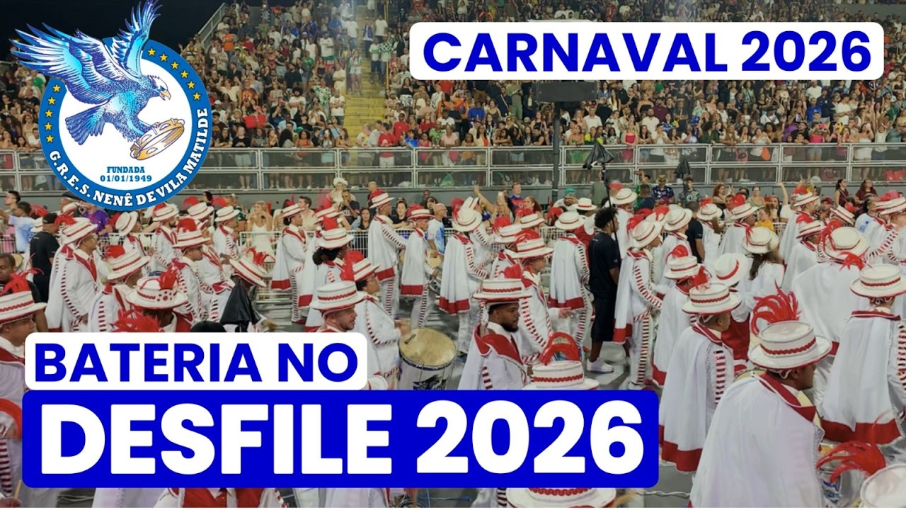 NENÊ DE VILA MATILDE 2026 - 4K | DESFILE OFICIAL | SAMBA AO VIVO #DESFILESP26