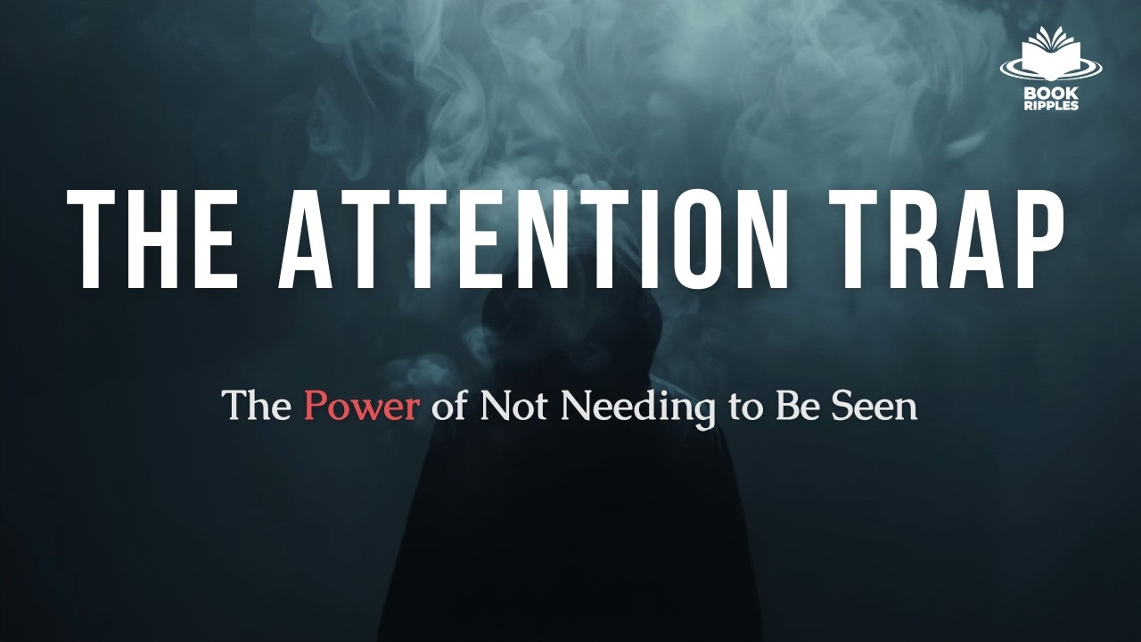 The Attention Trap: The Power of Not Needing to Be Seen