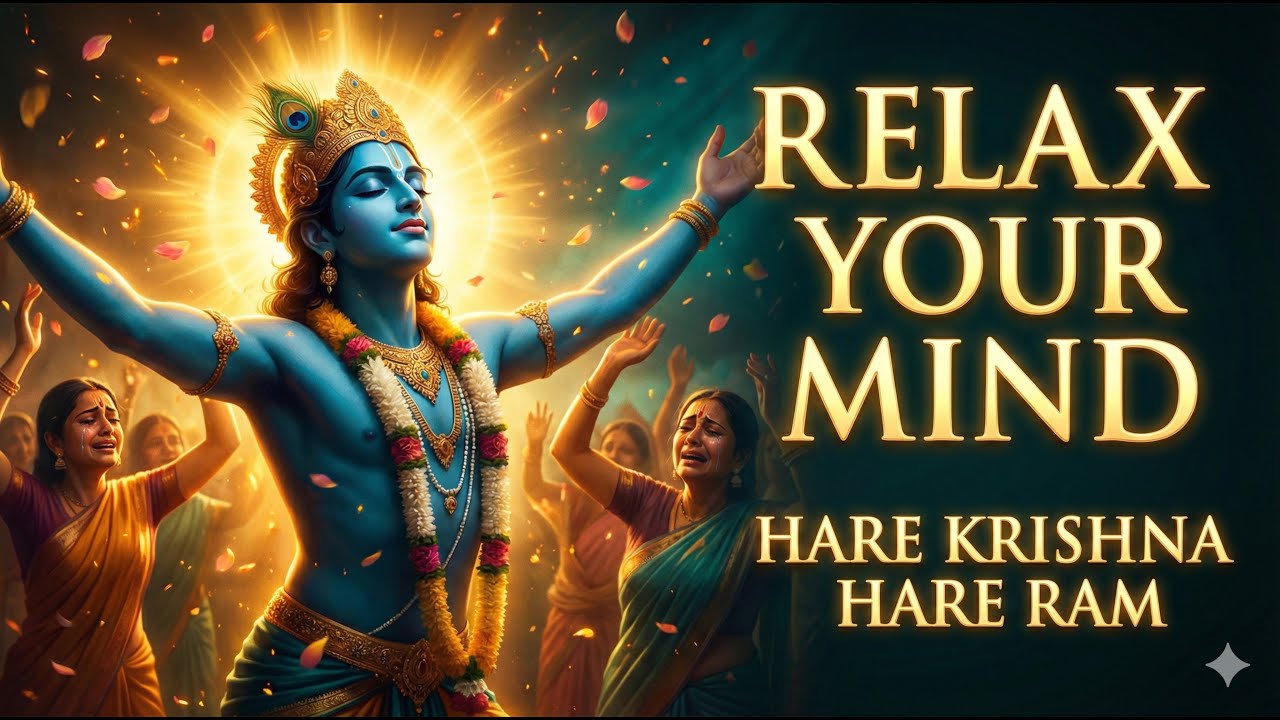 Hare Krishna Hare Ram – Maha Mantra | Soulful Chant for Peace & Positivity