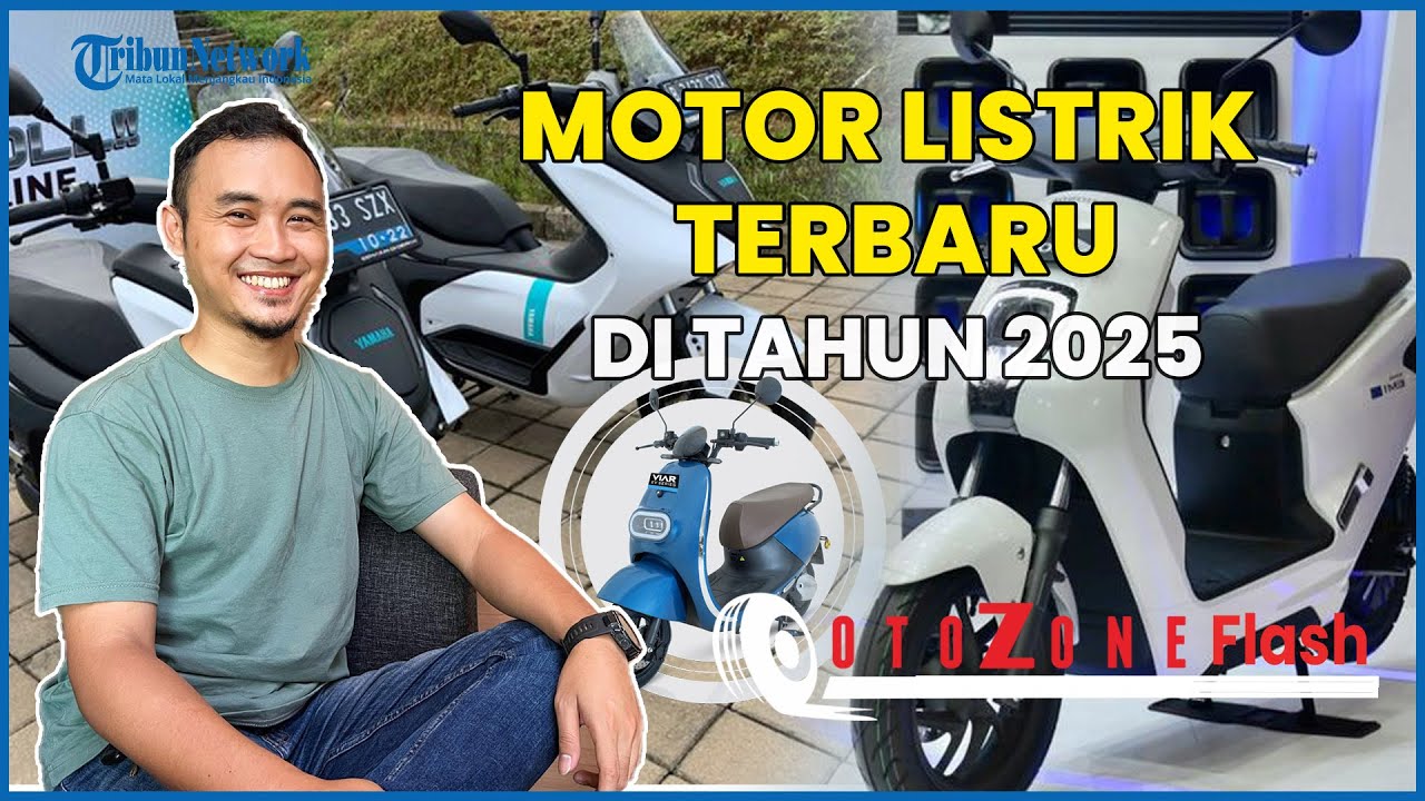 Inilah 6 Motor Listrik Terbaru Bakal Keluar di Tahun 2025