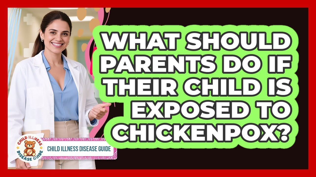 What Should Parents Do If Their Child Is Exposed To Chickenpox? - Child Illness Disease Guide