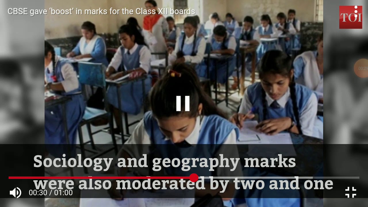 CBSE gave 56 &lsquo;extra&rsquo; marks in Class XII boards