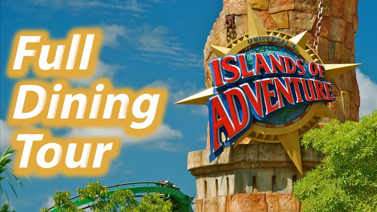 Restaurant Tour of Islands of Adventure at Universal Orlando | IOA Dining Options
