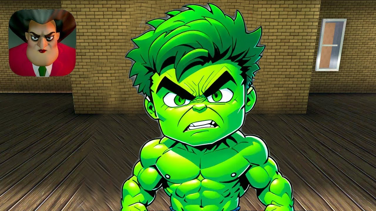 Scary Teacher 3D New Update Teacher Hulk Part 94 Gameplay Walkthrough (IOS ANDROID)