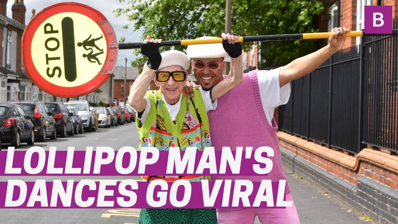 75-year-old Birmingham lollipop man goes viral with online dances