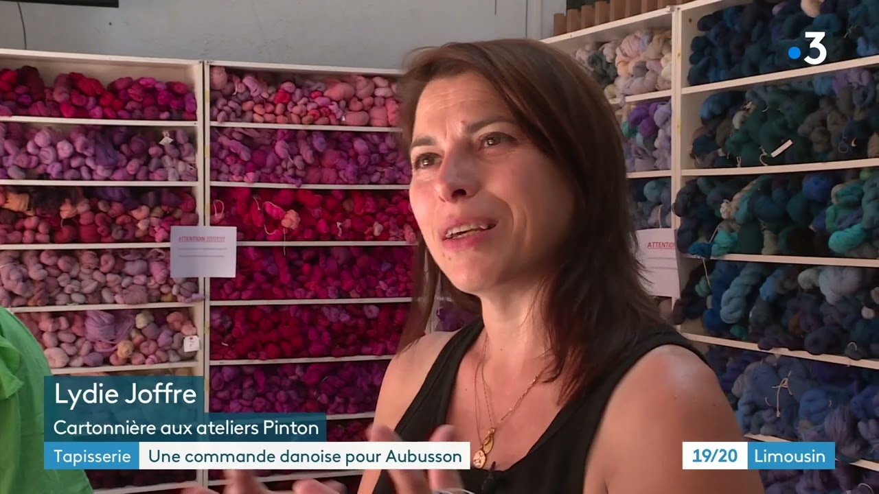 Creuse : le Danemark commande 12 tapisseries aux ateliers d'Aubusson