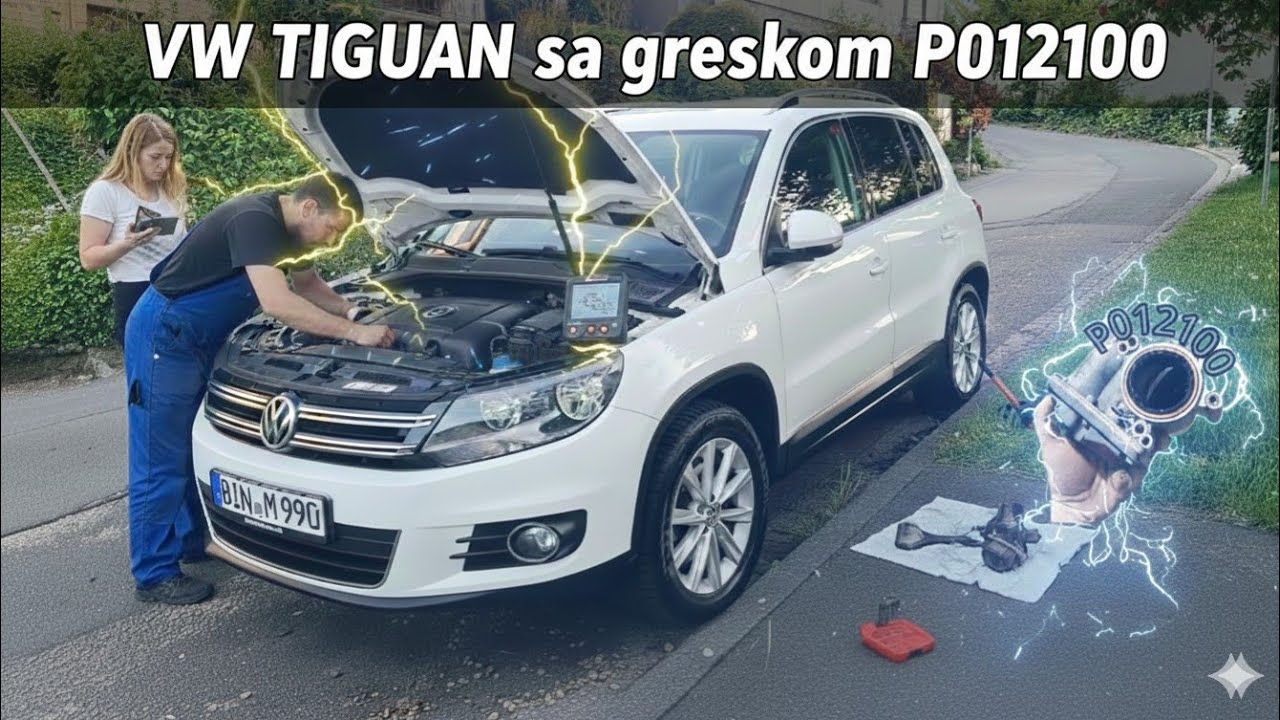 VW Tiguan P012100 - Evo šta pravi problem! @DanielSabotkoski-ed4ml