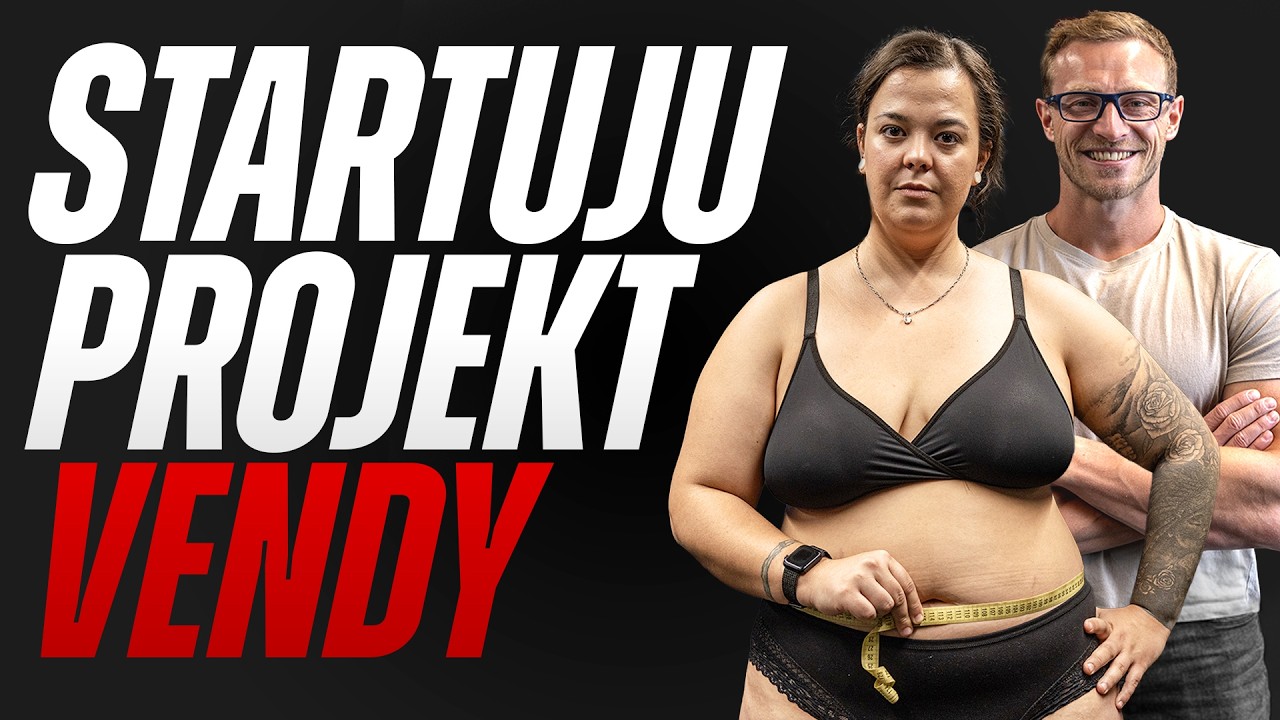 STARTUJU PROMĚNU VENDY &ndash; Zvl&aacute;dne zhubnout 40 kg? | Projekt Vendy #1