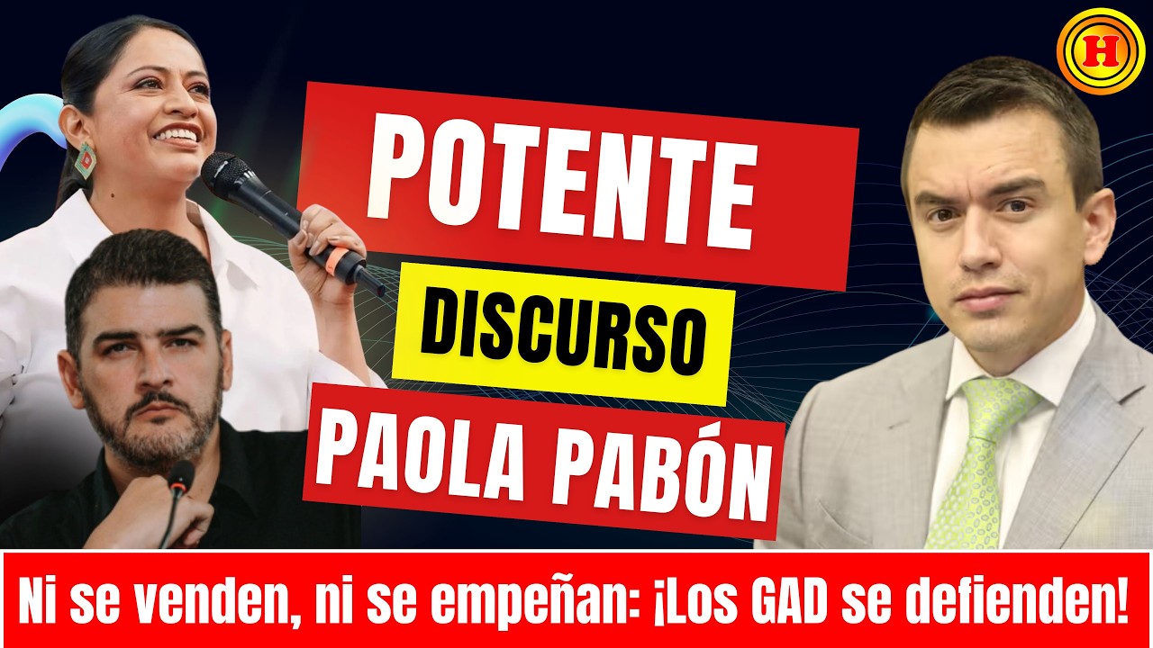 ¡FULMINANTE! Paola Pabón desenmascara al Gobierno en las puertas de la Asamblea